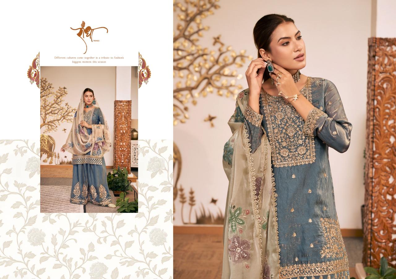 Radha Trendz Sunflower catalog wholesale designer salwar kameez in surat