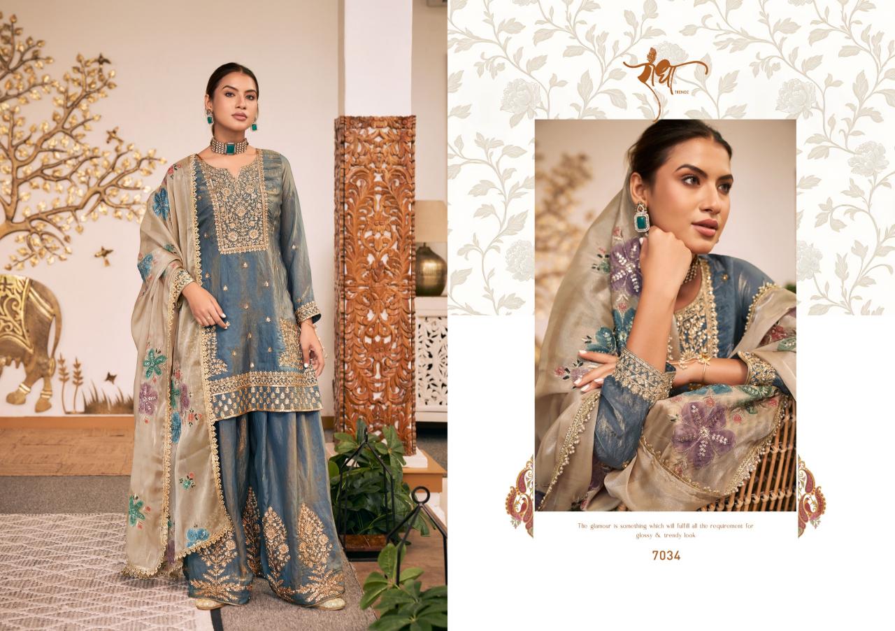 Radha Trendz Sunflower catalog wholesale designer salwar kameez in surat