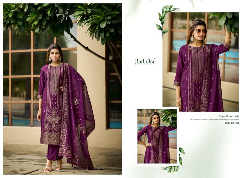 Radhika Azara Banarashi Adah Vol 15 catalog wholesale dress material online