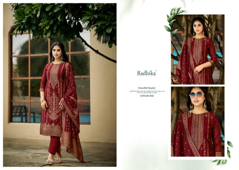 Radhika Azara Banarashi Adah Vol 15 catalog wholesale dress material online