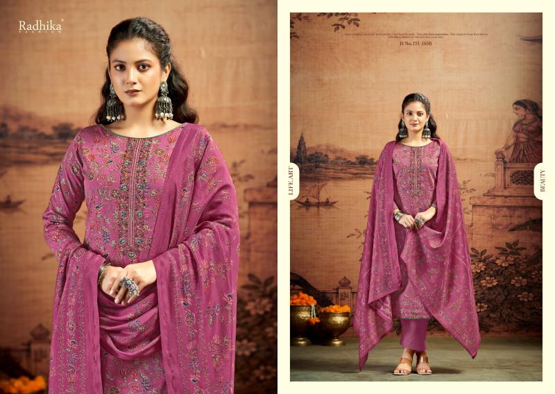 Radhika Azara Kalki Advance vol 5 catalog fancy dress material suppliers in surat