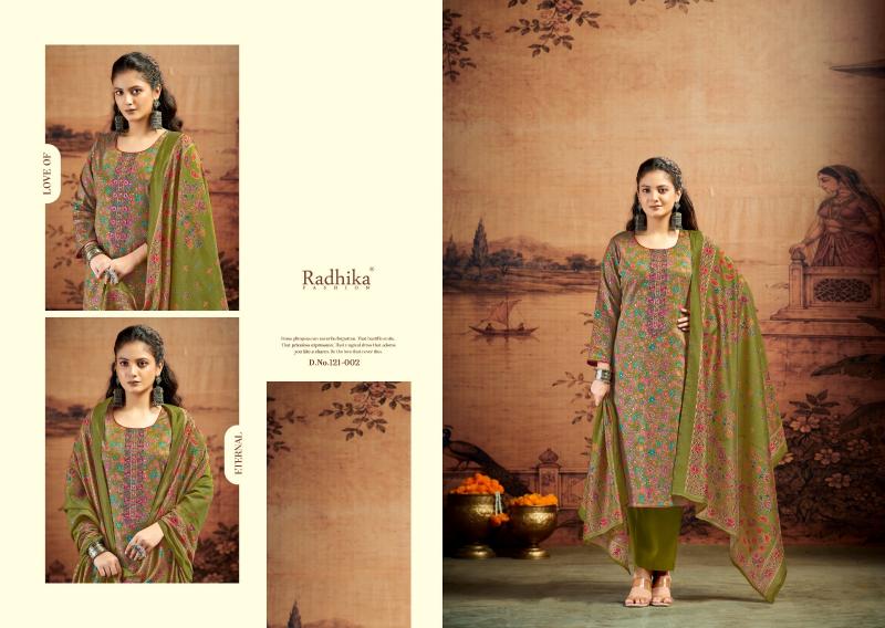 Radhika Azara Kalki Advance vol 5 catalog fancy dress material suppliers in surat