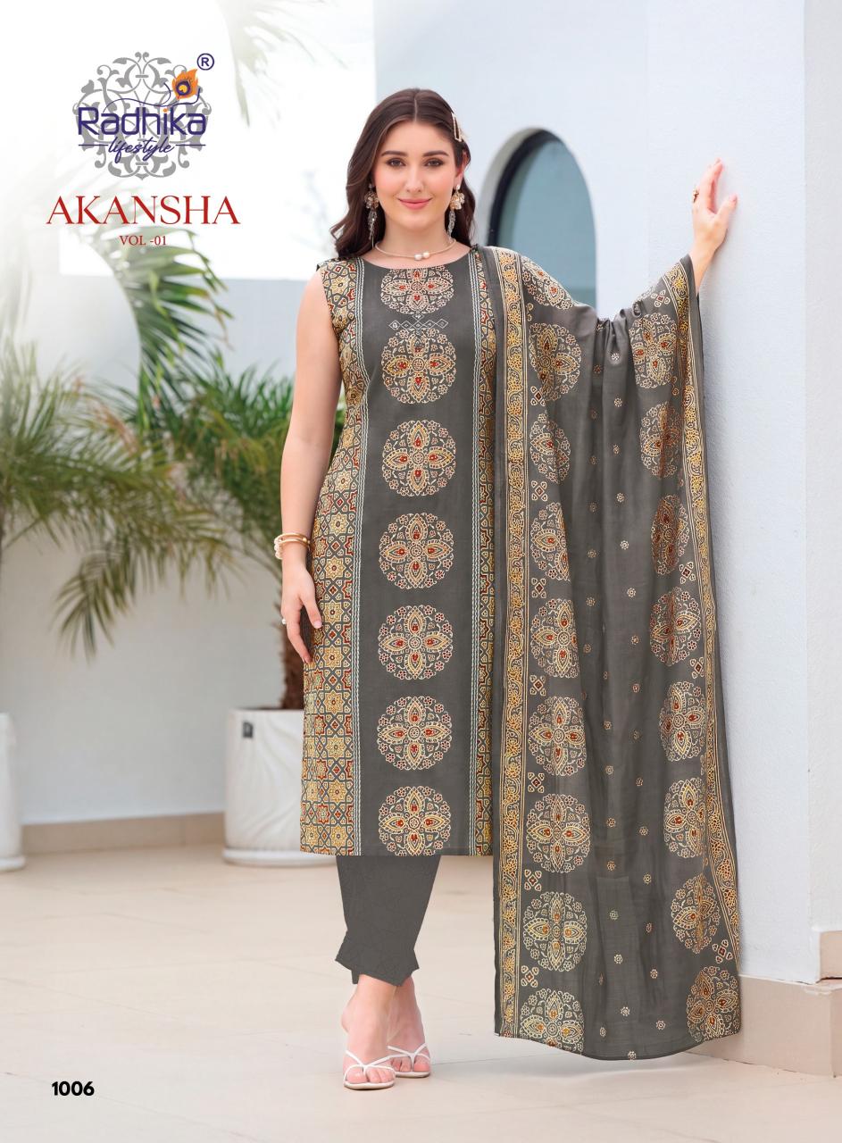 Radhika LifeStyle Akansha vol 1 catalog best branded kurtis wholesale websites