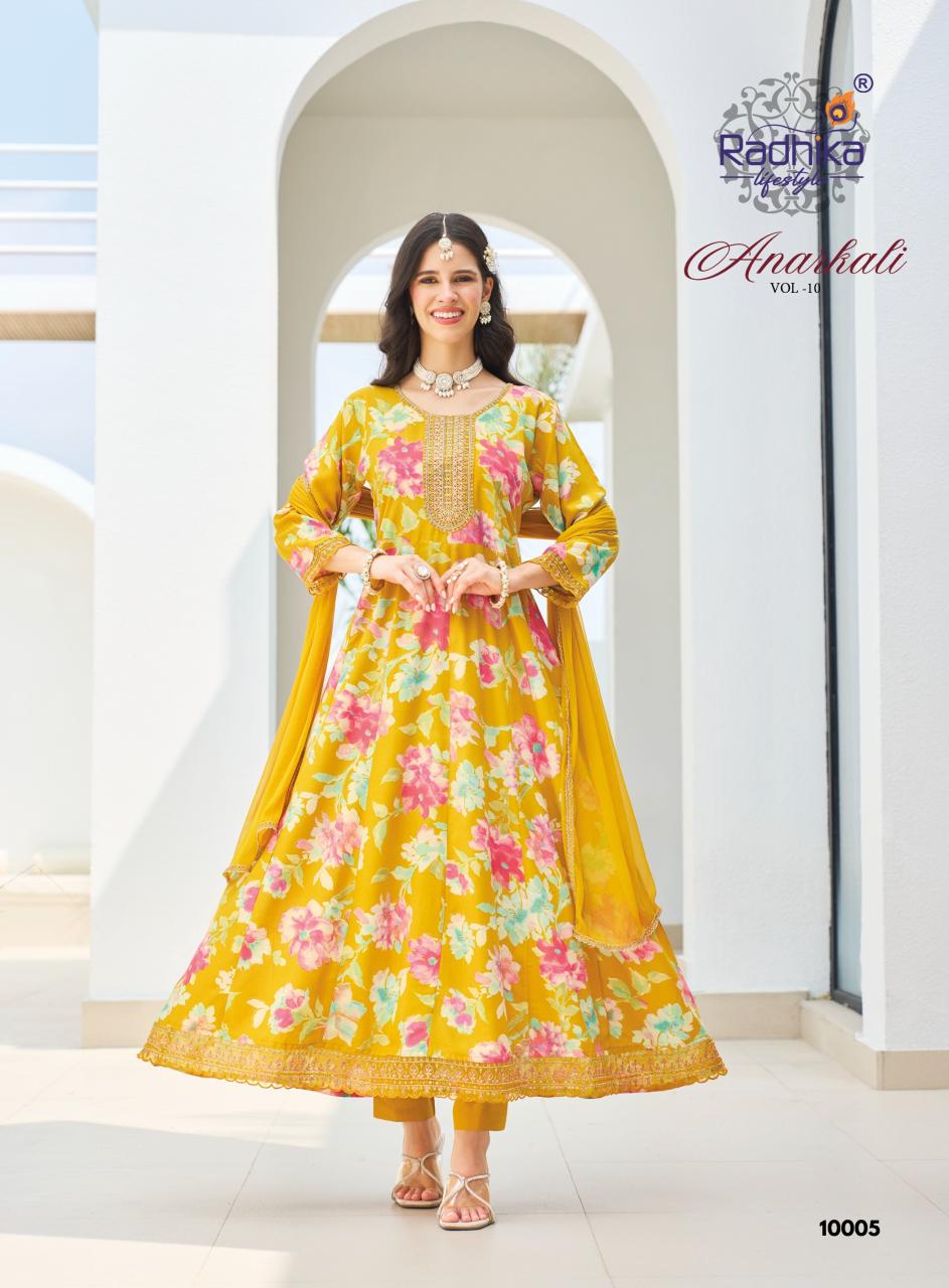 Radhika LifeStyle Anarkali Vol 8 Catalog new branded kurtis catalog wholesale
