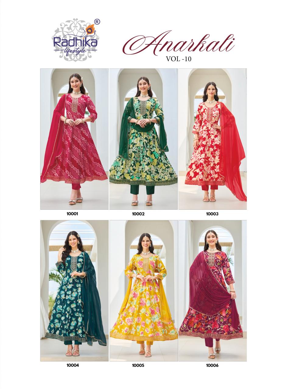 Radhika LifeStyle Anarkali Vol 8 Catalog new branded kurtis catalog wholesale
