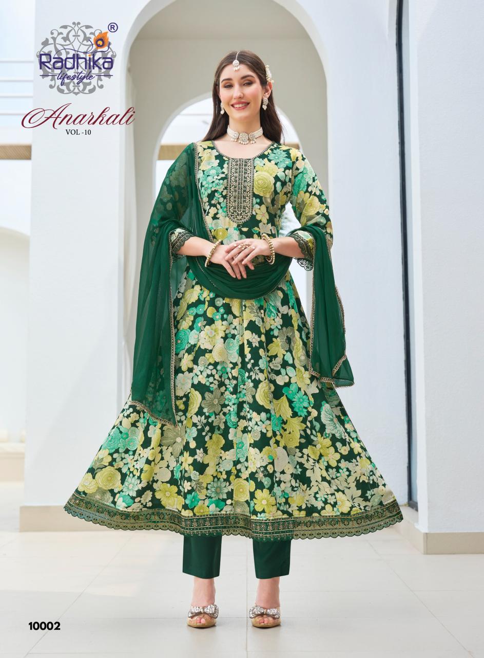 Radhika LifeStyle Anarkali Vol 8 Catalog new branded kurtis catalog wholesale