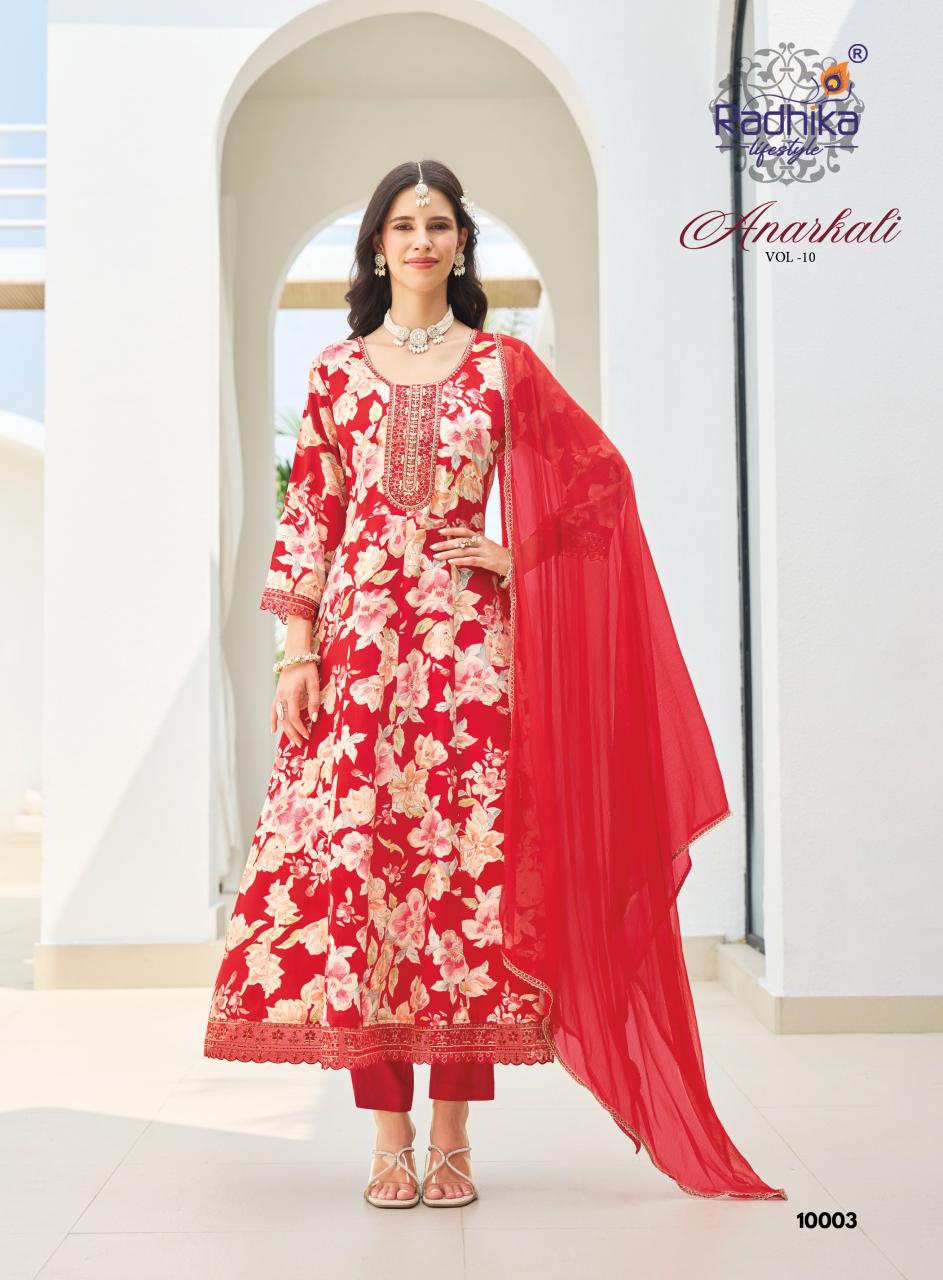 Radhika LifeStyle Anarkali Vol 8 Catalog new branded kurtis catalog wholesale