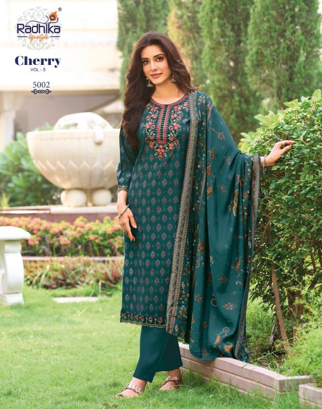 Radhika Lifestyle Cherry Vol 5 Catalog w brand kurtis wholesale in mumbai