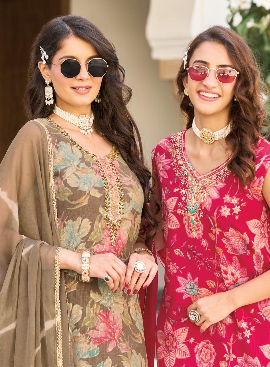 Radhika LifeStyle Glam look vol 4 Catalog plazo kurti set wholesale