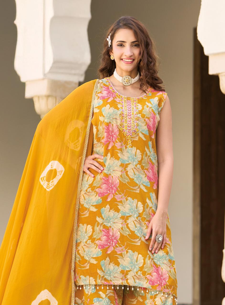 Radhika LifeStyle Glam look vol 4 Catalog plazo kurti set wholesale