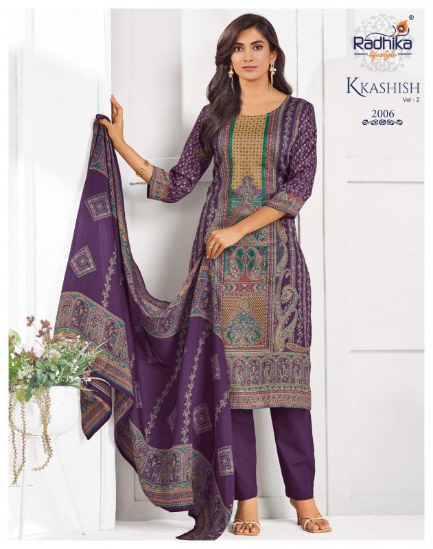 Radhika Lifestyle Kkashish vol 2 catalog wholesale branded kurtis in mumbai