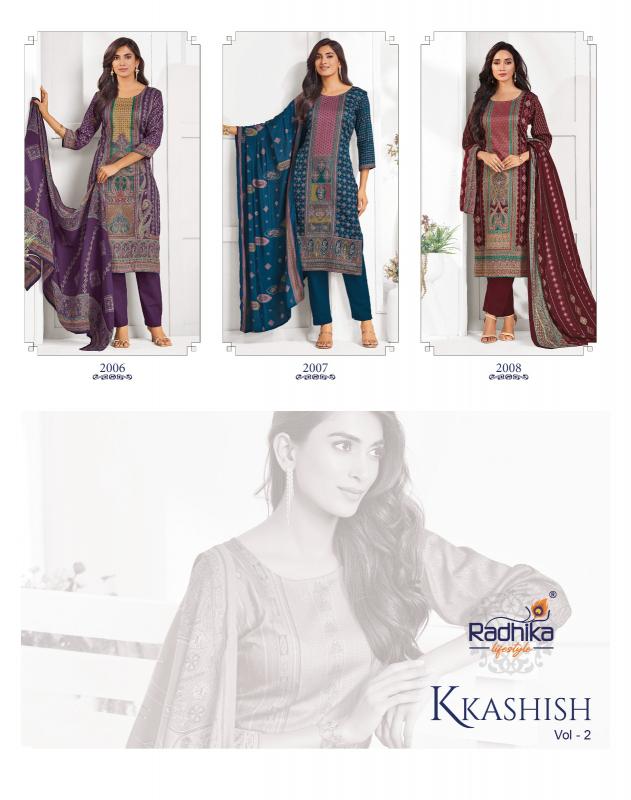 Radhika Lifestyle Kkashish vol 2 catalog wholesale branded kurtis in mumbai
