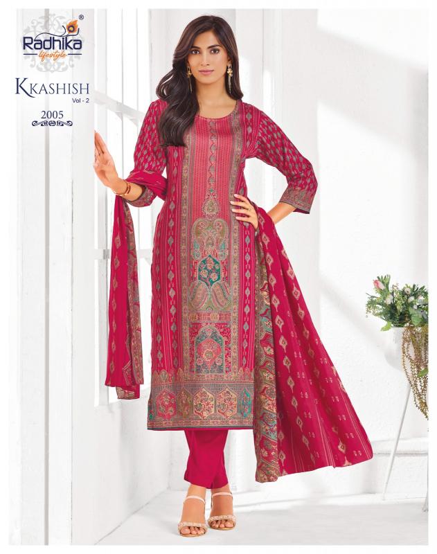 Radhika Lifestyle Kkashish vol 2 catalog wholesale branded kurtis in mumbai