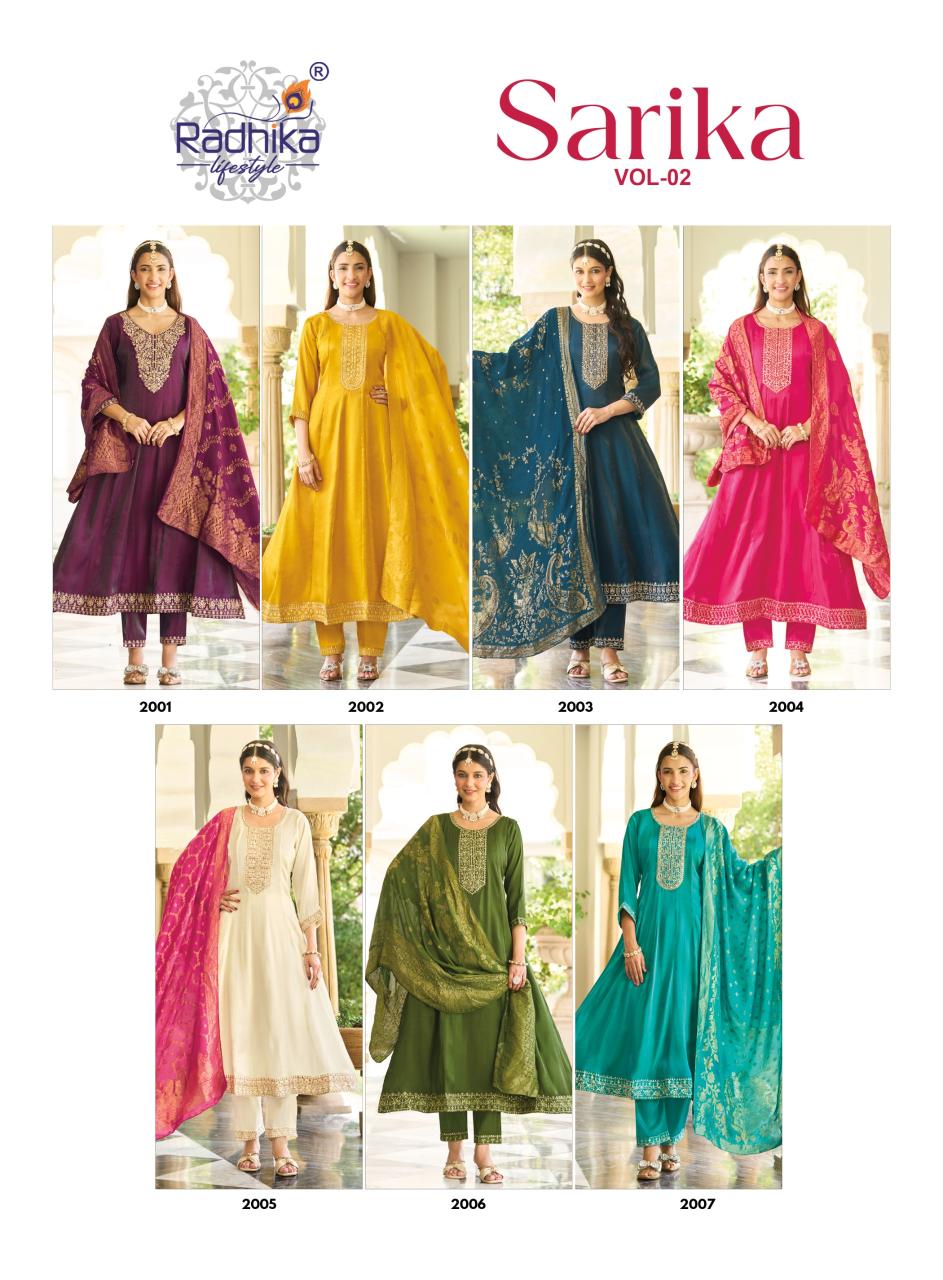 Radhika Lifestyle Sarika vol 2 catalog branded kurti wholesale in delhi
