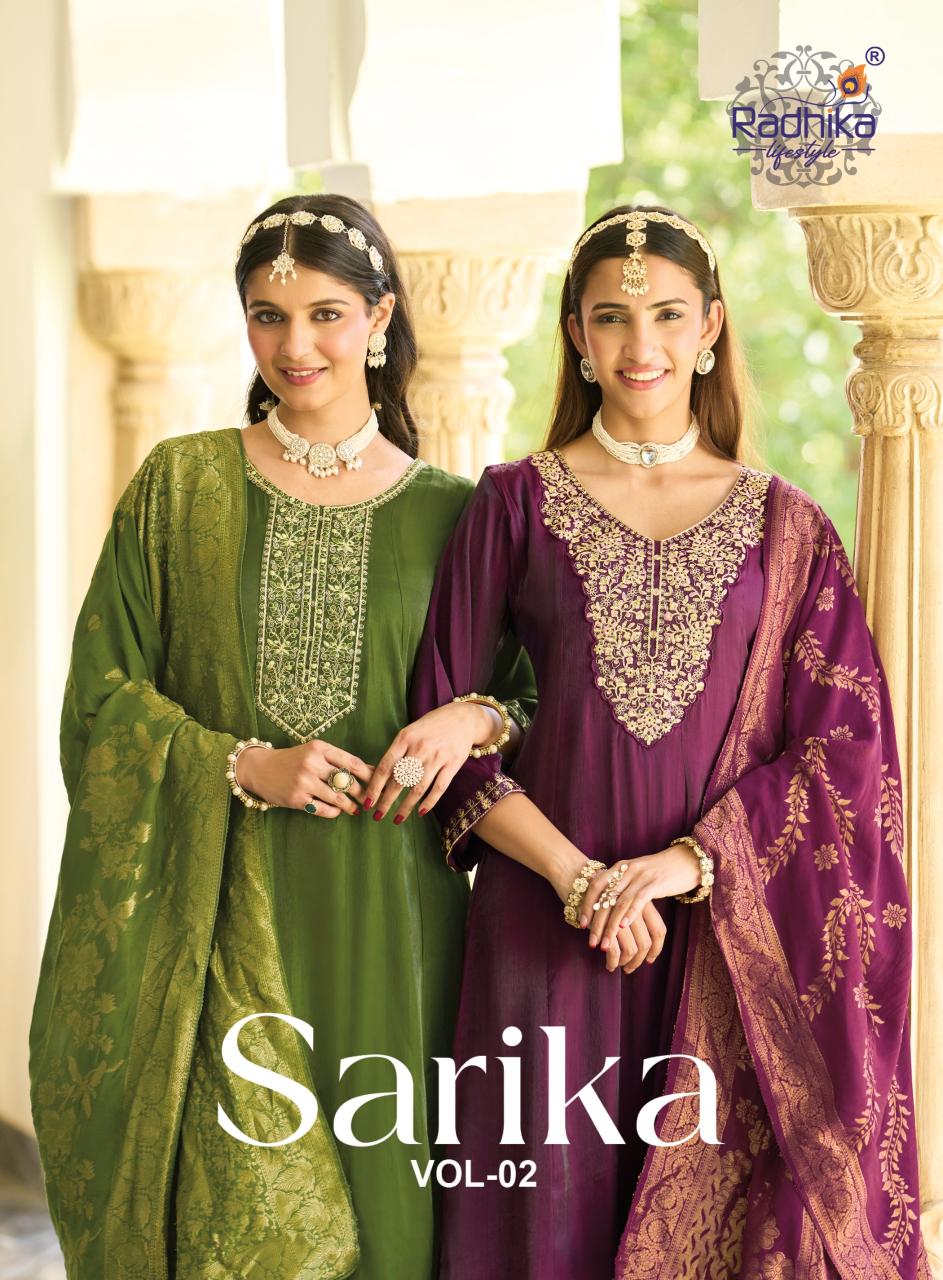 Radhika Lifestyle Sarika vol 2 catalog branded kurti wholesale in delhi