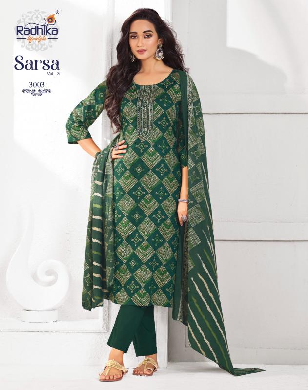 Radhika Lifestyle Sarsa vol 3 catalog delhi wholesale kurti market address