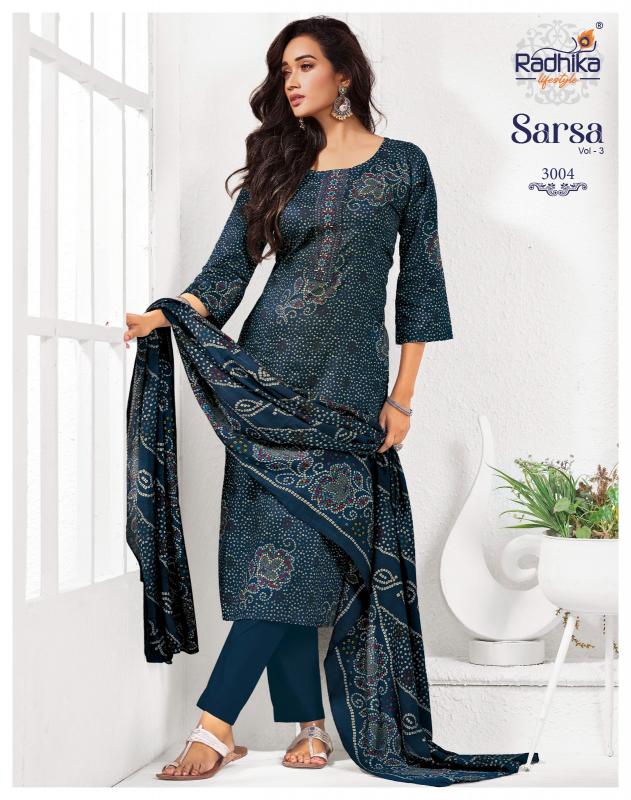 Radhika Lifestyle Sarsa vol 3 catalog delhi wholesale kurti market address