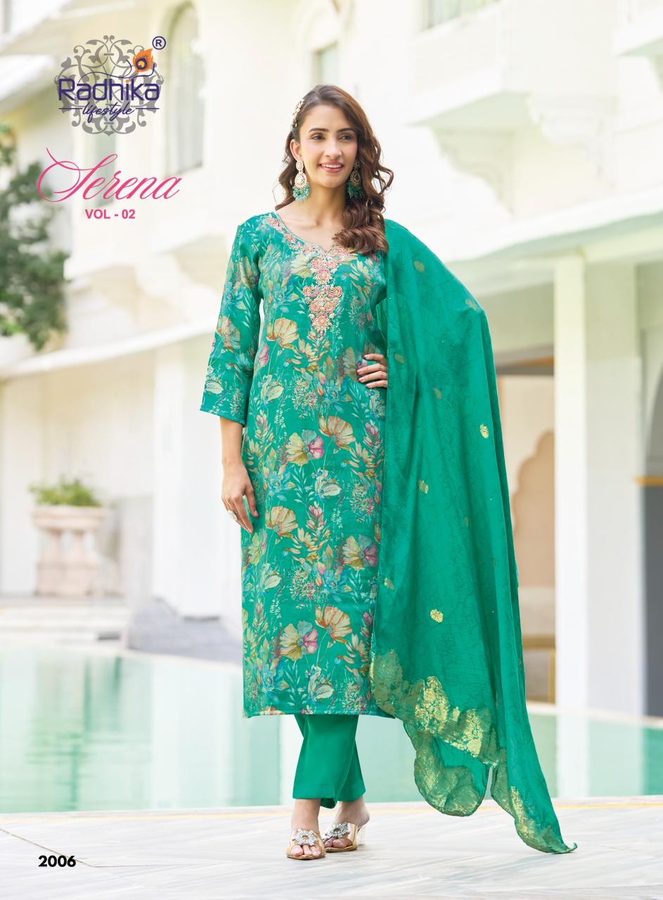 Radhika Lifestyle Serena vol 2 catalog brand kurti wholesale