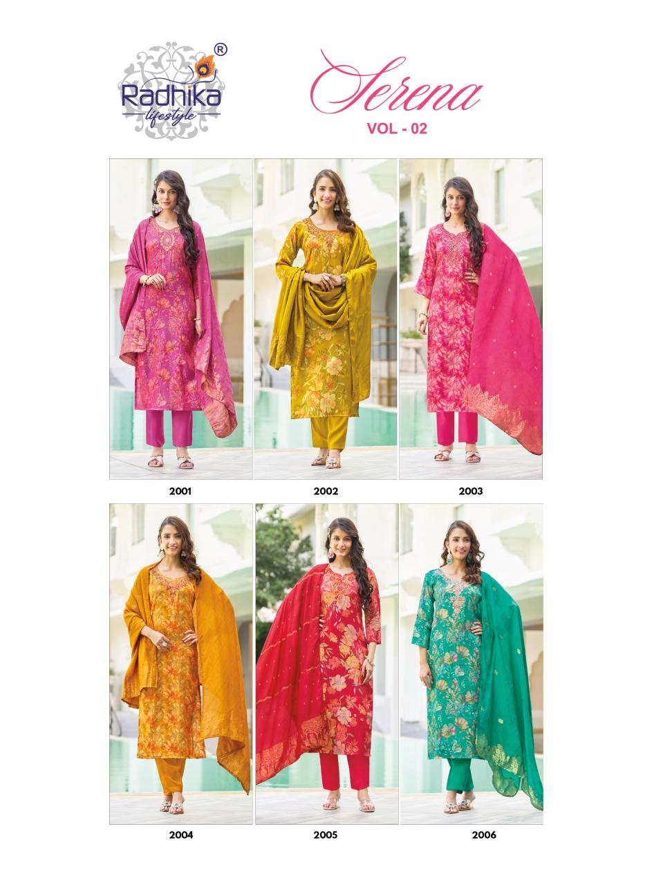 Radhika Lifestyle Serena vol 2 catalog brand kurti wholesale