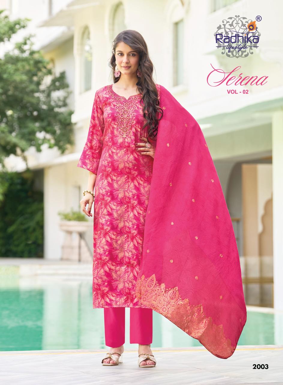 Radhika Lifestyle Serena vol 2 catalog brand kurti wholesale