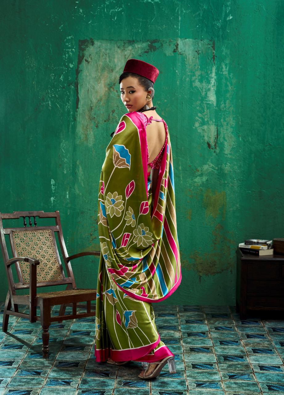 Rajtex Pure Ajrakh 032 catalog modal silk saree wholesale