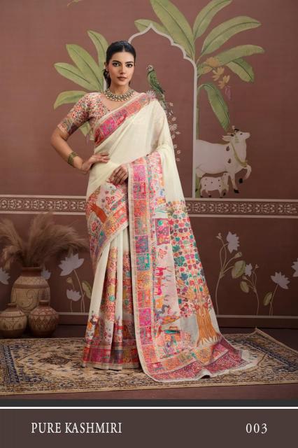 Rajtex Pure Kashmiri catalog wholesale sarees in india