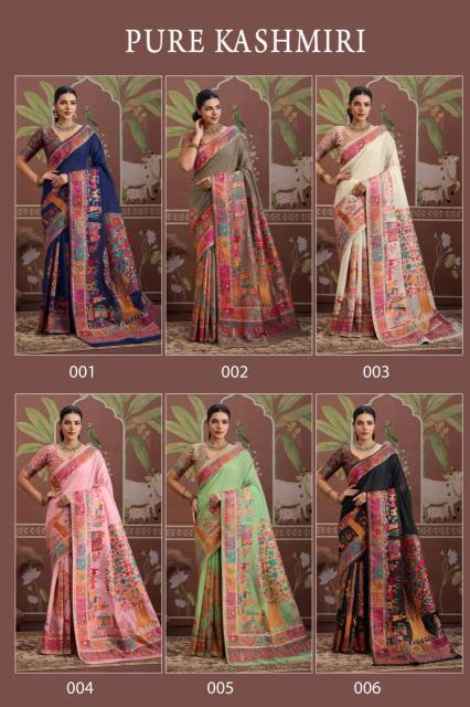 Rajtex Pure Kashmiri catalog wholesale sarees in india