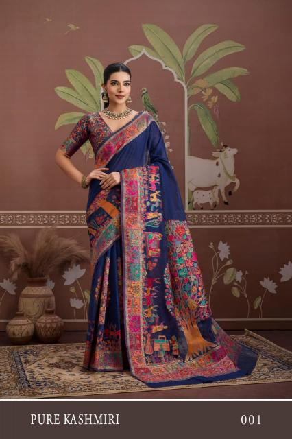 Rajtex Pure Kashmiri catalog wholesale sarees in india