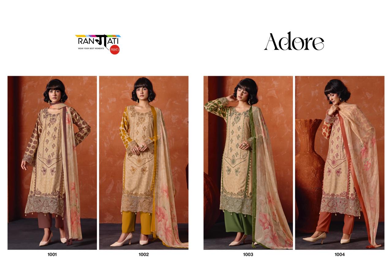 Rangati Adore catalog mdl salwar kameez wholesale