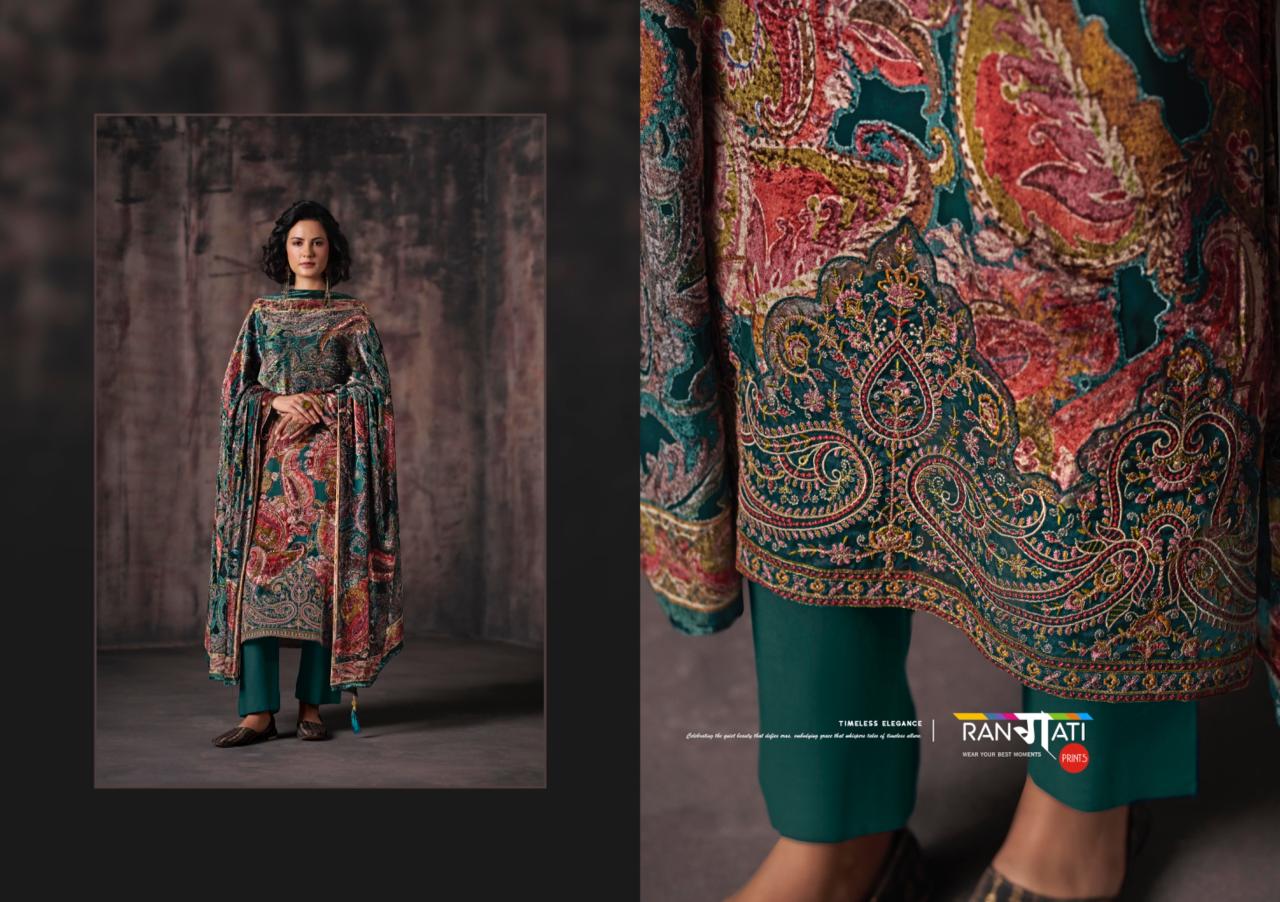 Rangati Gulrez catalog wholesalers of non catalog dress materials