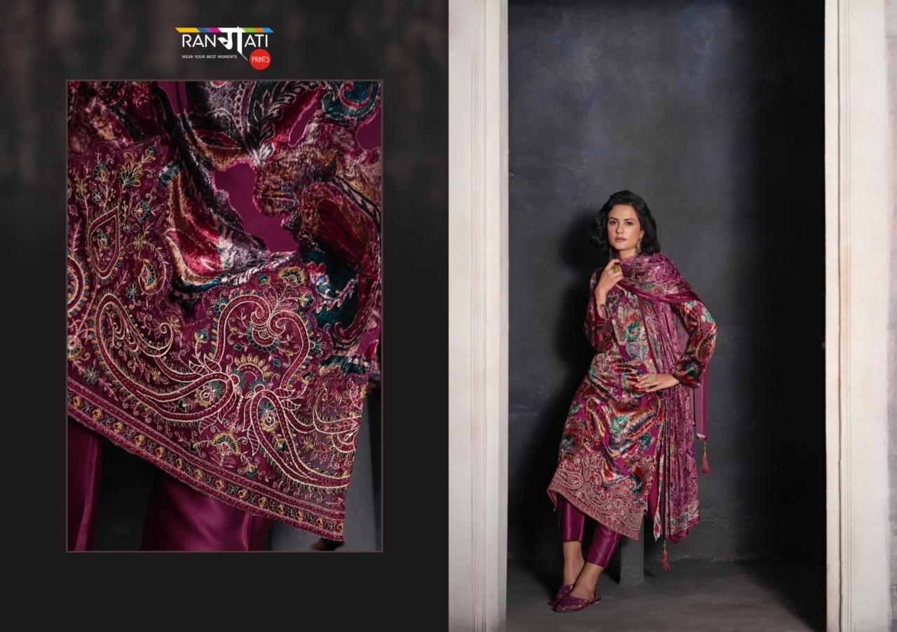 Rangati Gulrez catalog wholesalers of non catalog dress materials