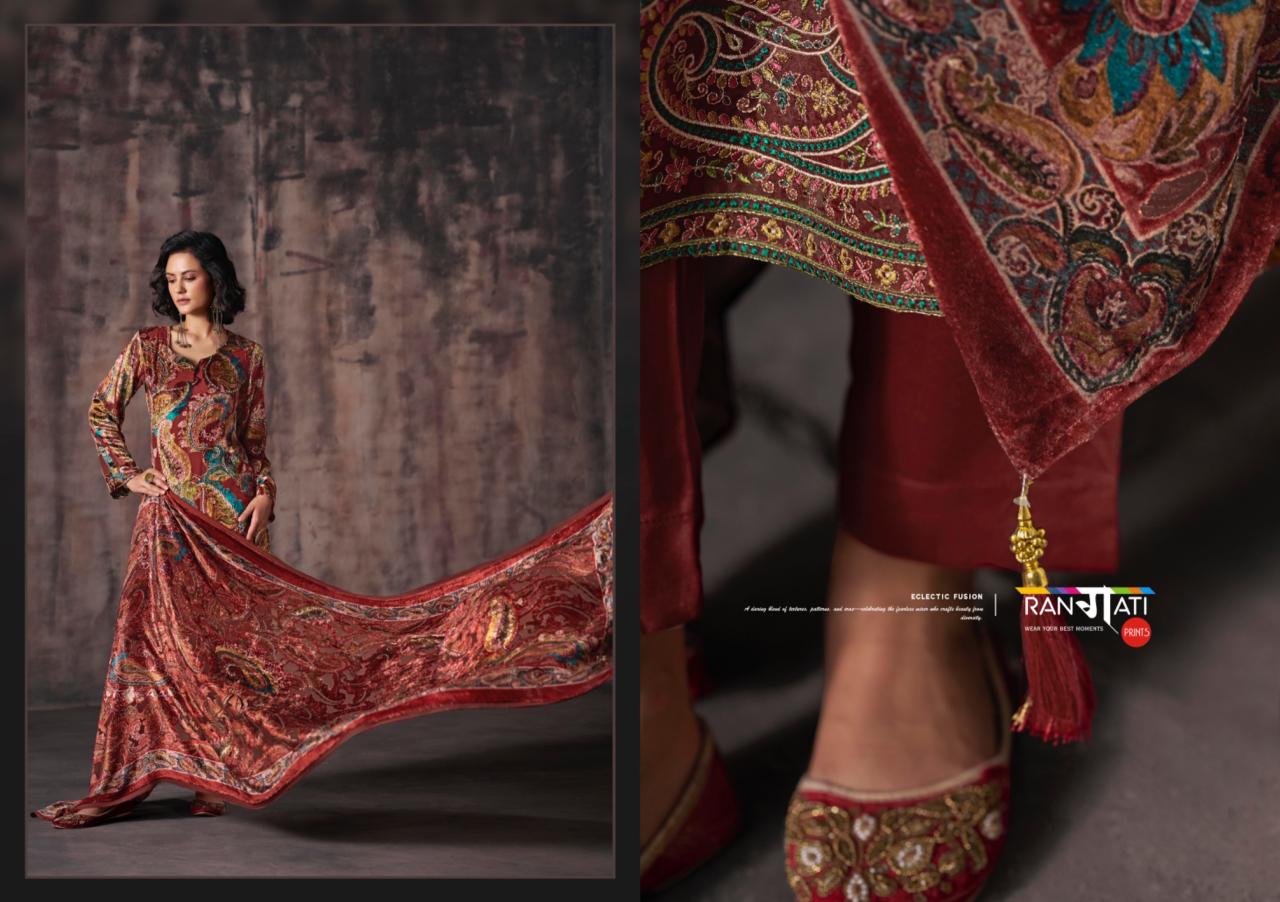 Rangati Gulrez catalog wholesalers of non catalog dress materials
