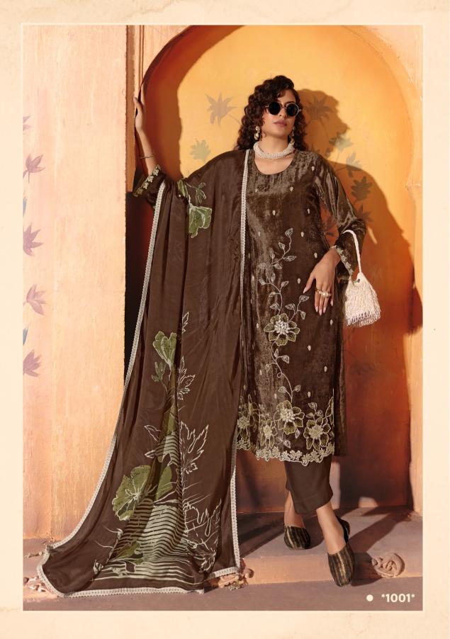 Rangati Hiya catalog wholesaler of dress material in pune