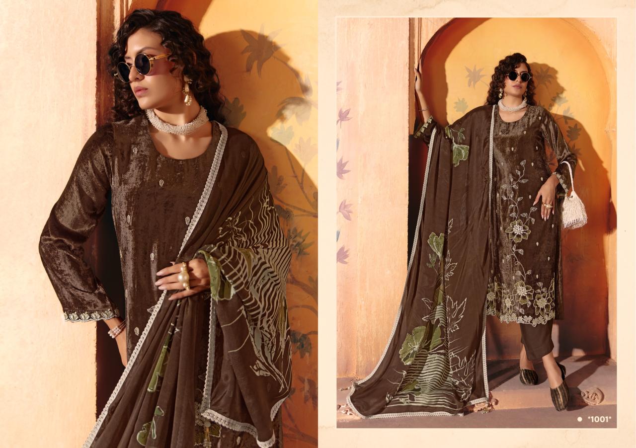 Rangati Hiya catalog wholesaler of dress material in pune