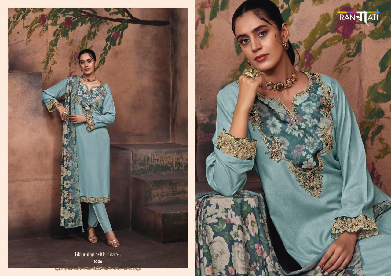 Rangati Lotus vol 5 catalog unstitched salwar kameez wholesalers in india