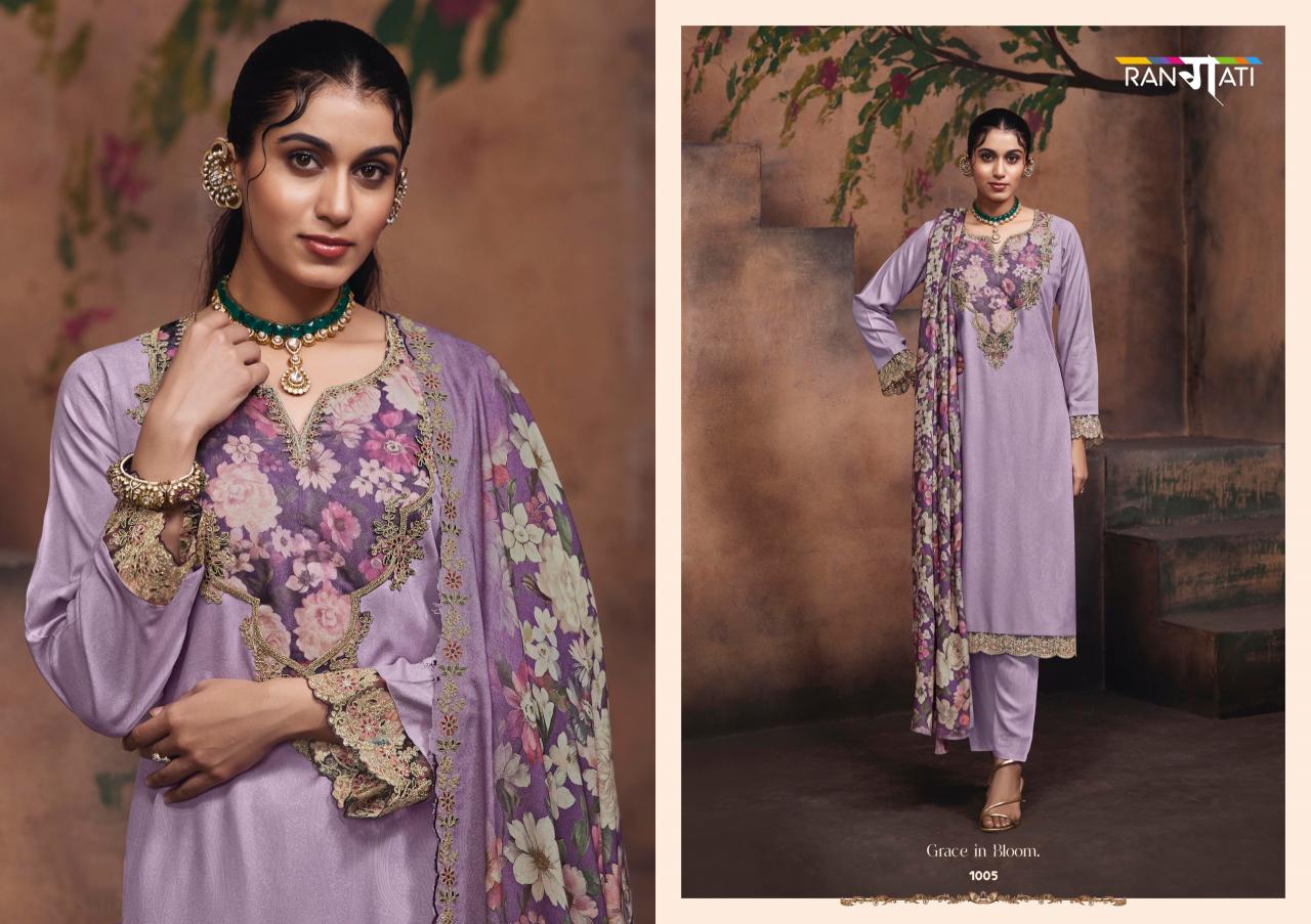 Rangati Lotus vol 5 catalog unstitched salwar kameez wholesalers in india