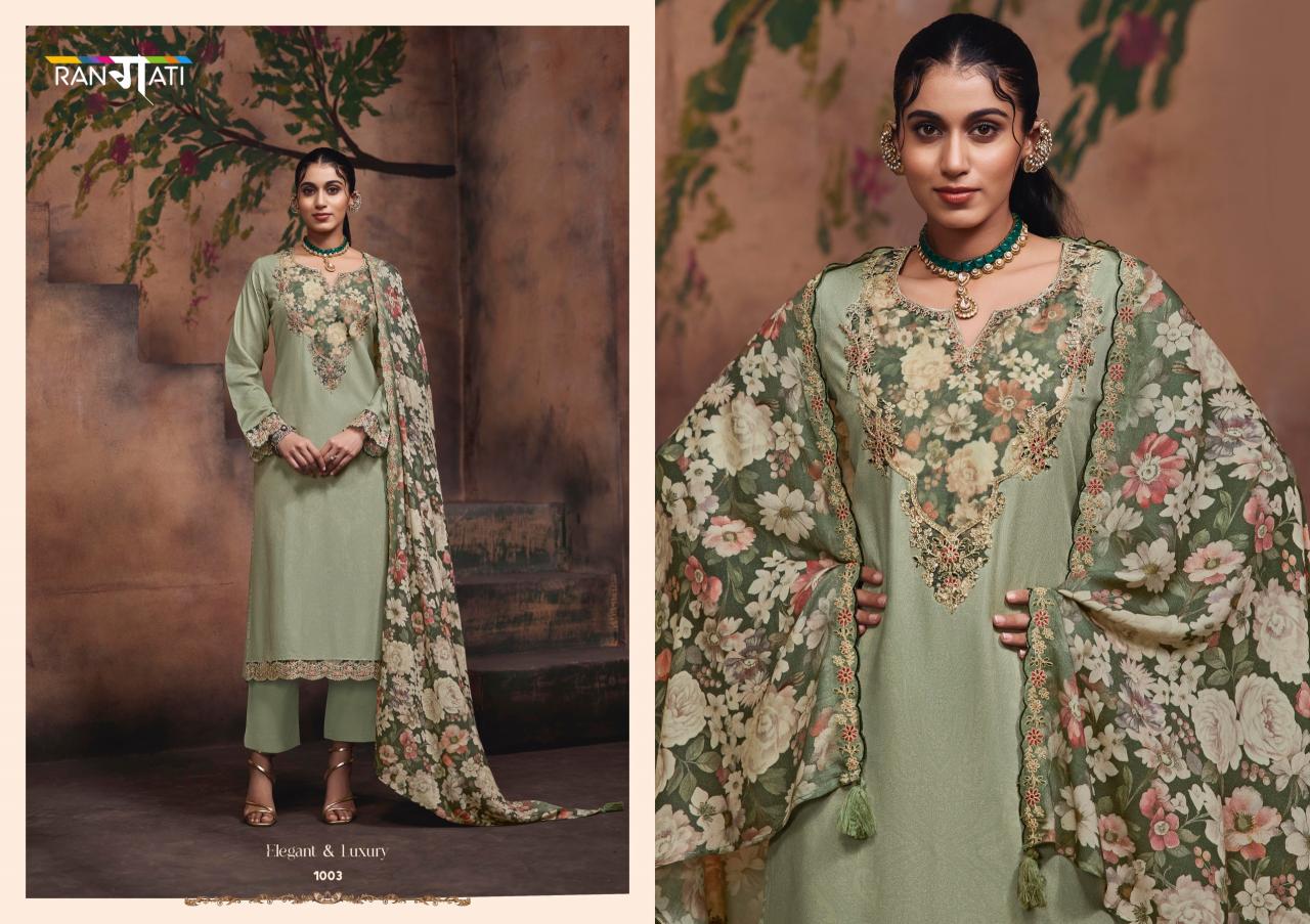 Rangati Lotus vol 5 catalog unstitched salwar kameez wholesalers in india