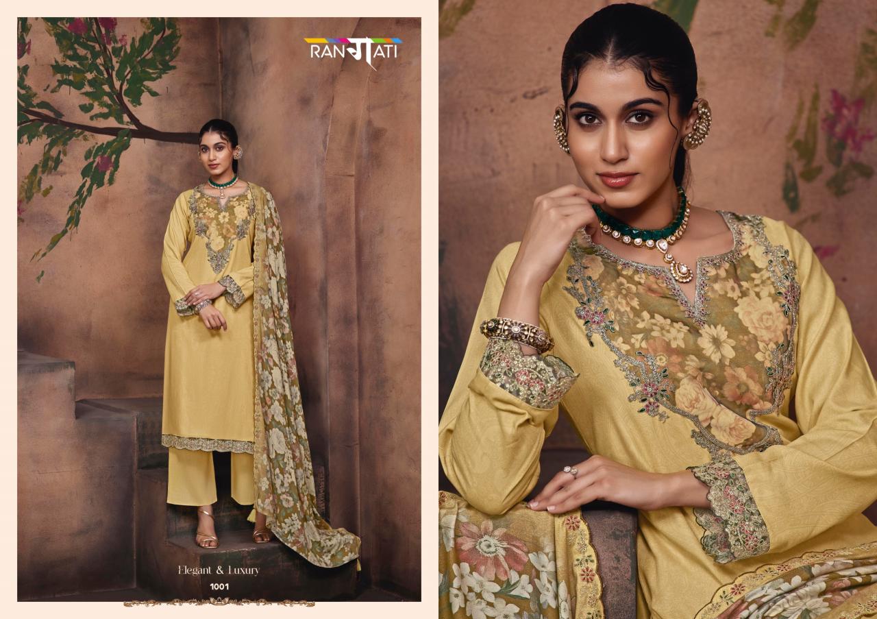 Rangati Lotus vol 5 catalog unstitched salwar kameez wholesalers in india