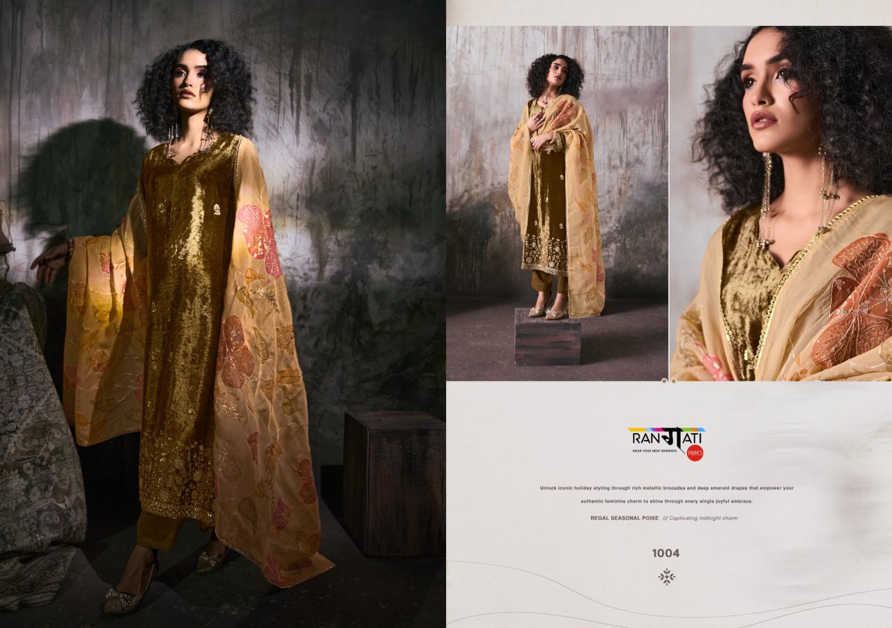 Rangati Makhmal catalog wholesale dress material online