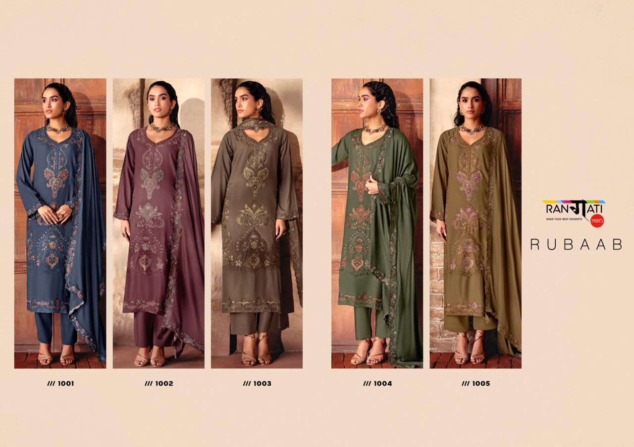 Rangati Rubaab catalog dress material wholesale market