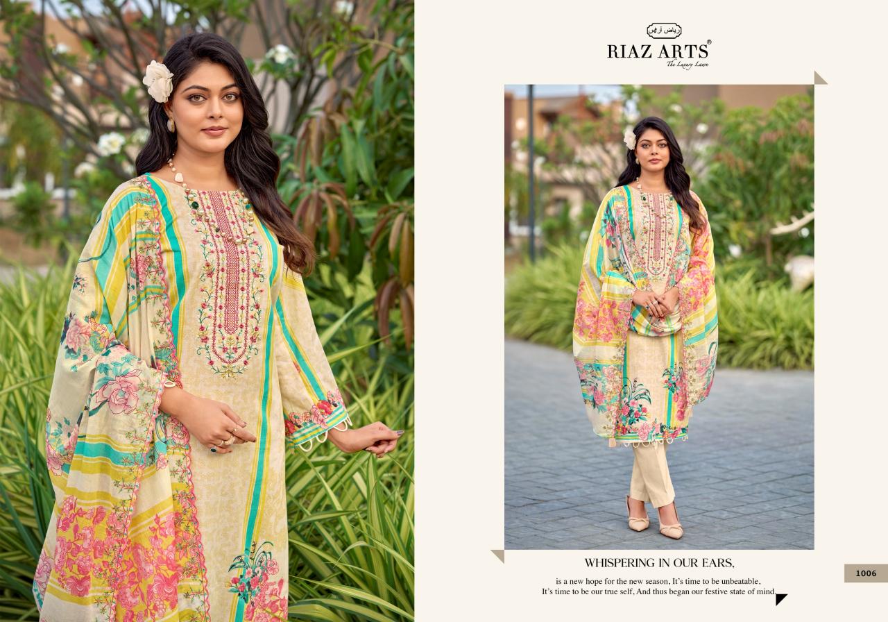 Riaz Arts Humdum catalog wonderful dress materials wholesale kozhikode kerala