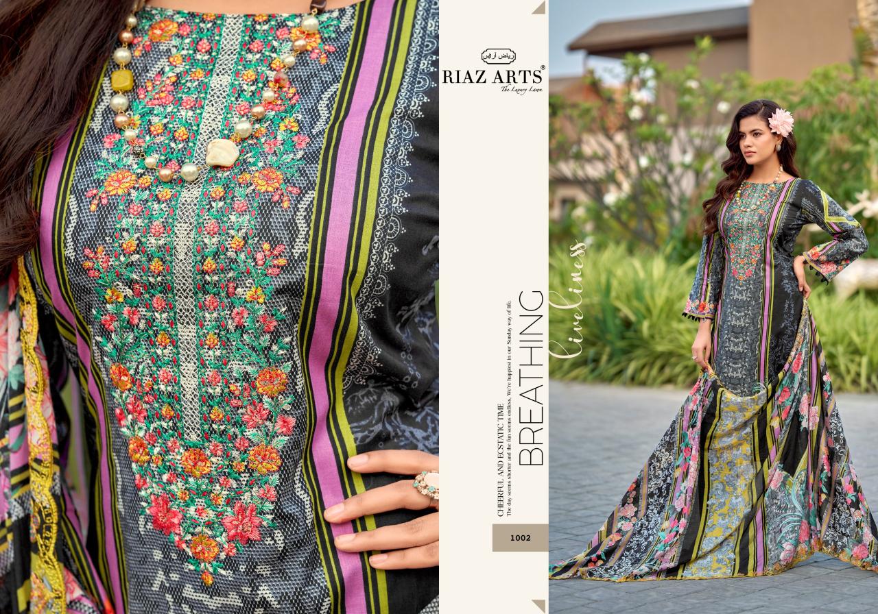 Riaz Arts Humdum catalog wonderful dress materials wholesale kozhikode kerala
