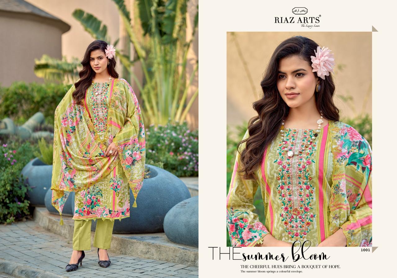 Riaz Arts Humdum catalog wonderful dress materials wholesale kozhikode kerala