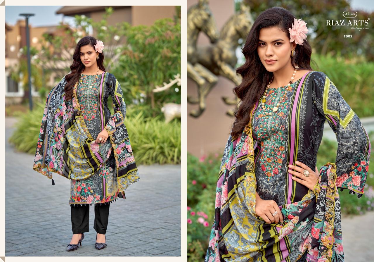 Riaz Arts Humdum catalog wonderful dress materials wholesale kozhikode kerala