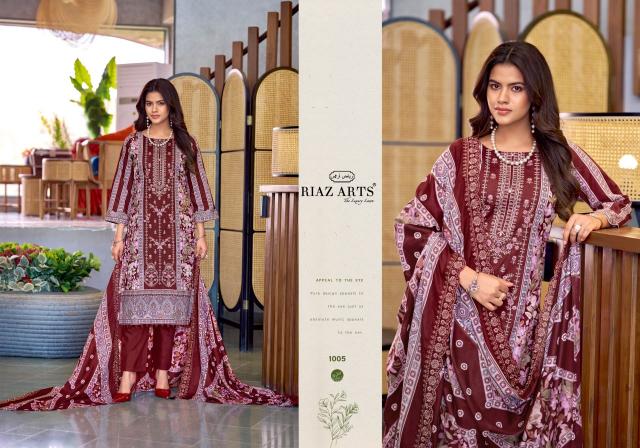 Riaz Arts Zeenat catalog surat wholesale market dress materials