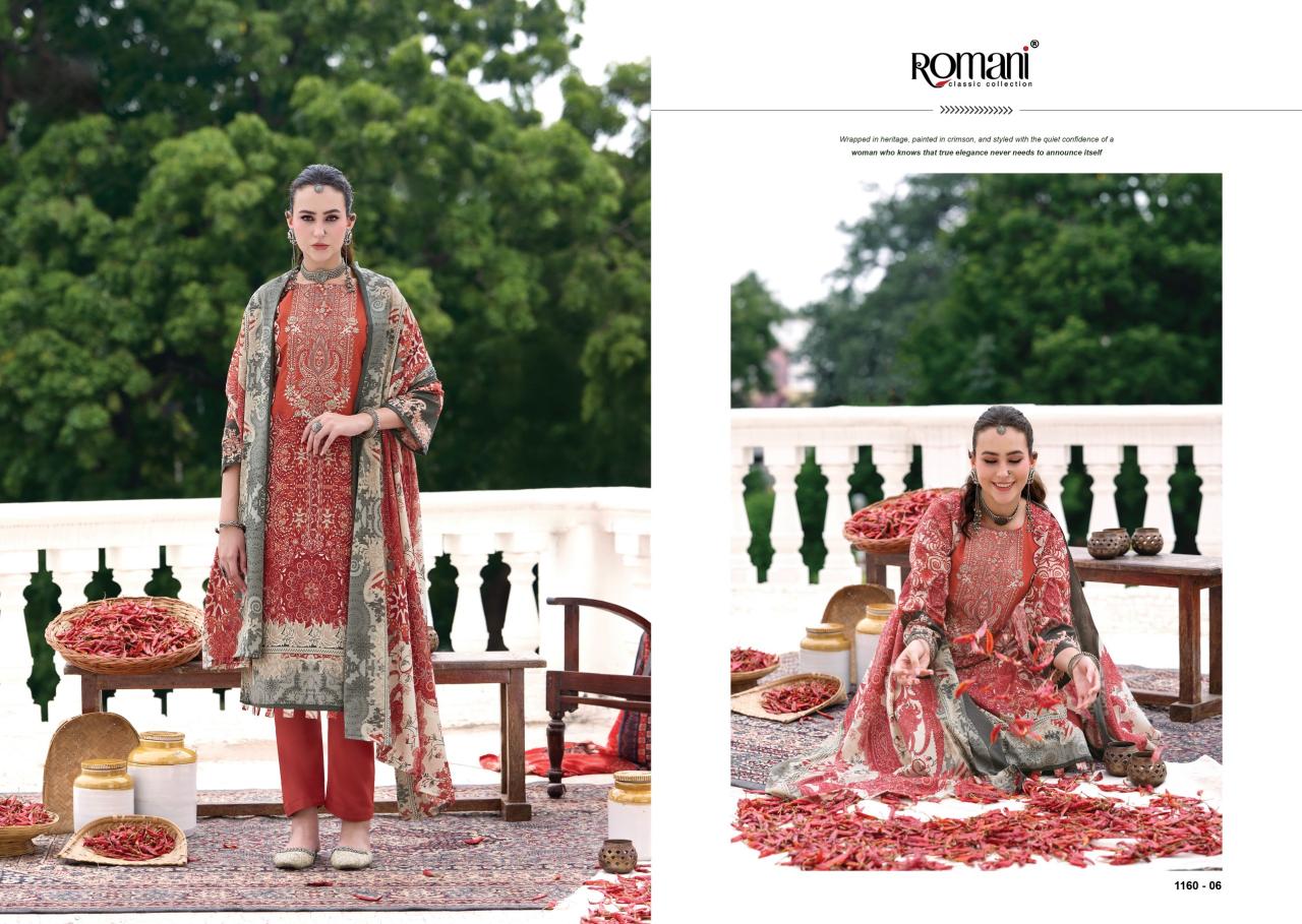 Romani Aarzu Vol 36 Nx catalog faymous dress material shop in surat
