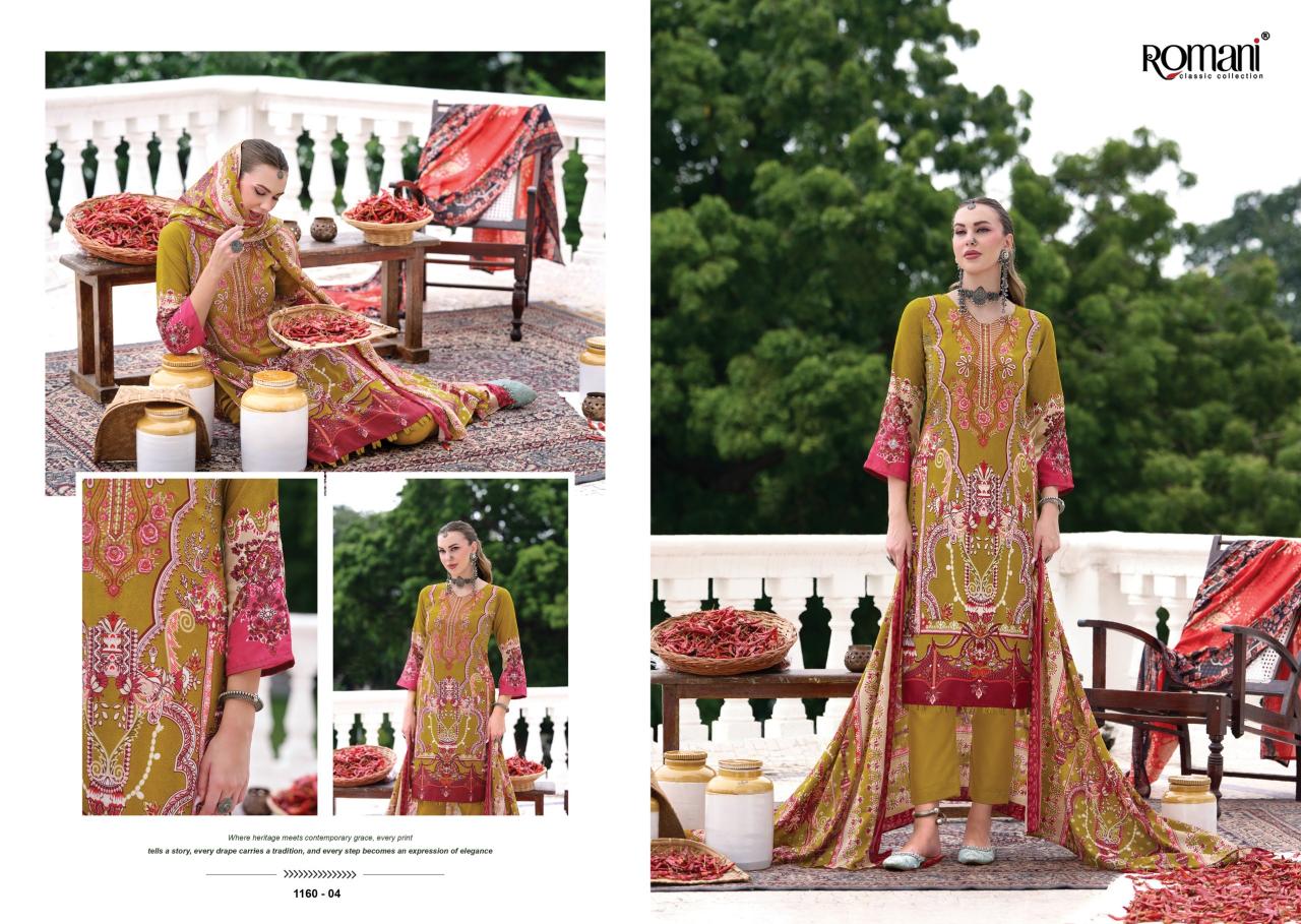 Romani Aarzu Vol 36 Nx catalog faymous dress material shop in surat