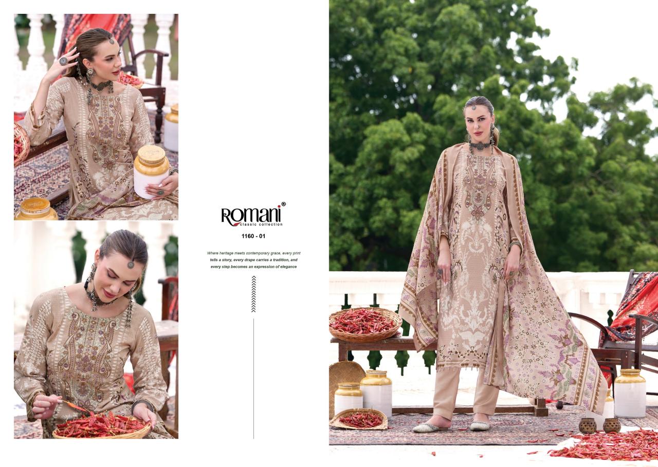 Romani Aarzu Vol 36 Nx catalog faymous dress material shop in surat