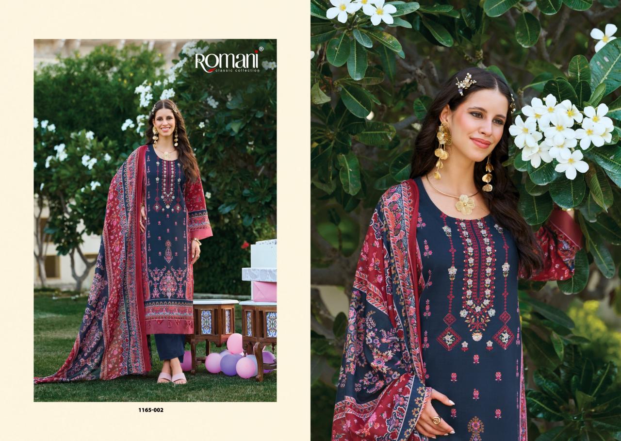 Romani Bin Kareem vol 7 catalog wholesale dress material distributors in surat