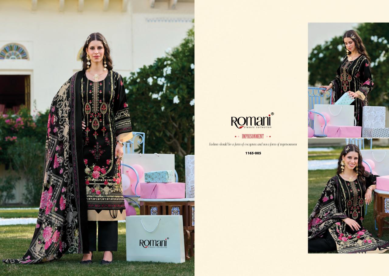 Romani Bin Kareem vol 7 catalog wholesale dress material distributors in surat